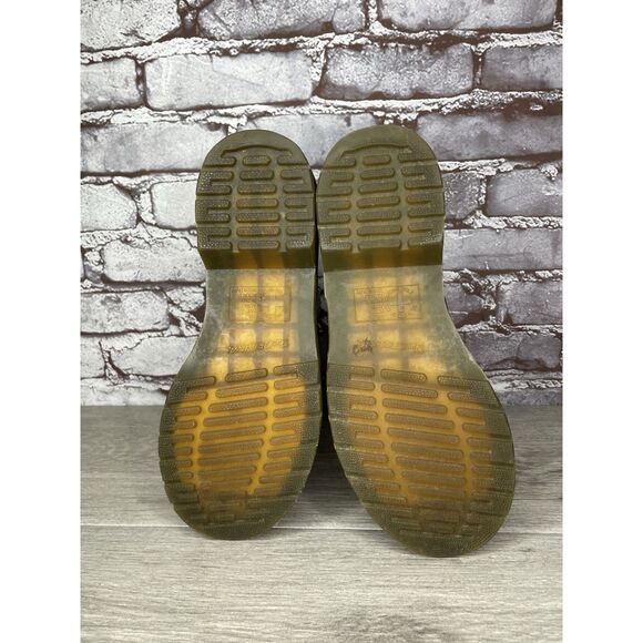 Dr. Martens Cherry Red Leather Combat Lace Up Boots Women’s Sz 38EU/7-7.5M US - Picture 7 of 16